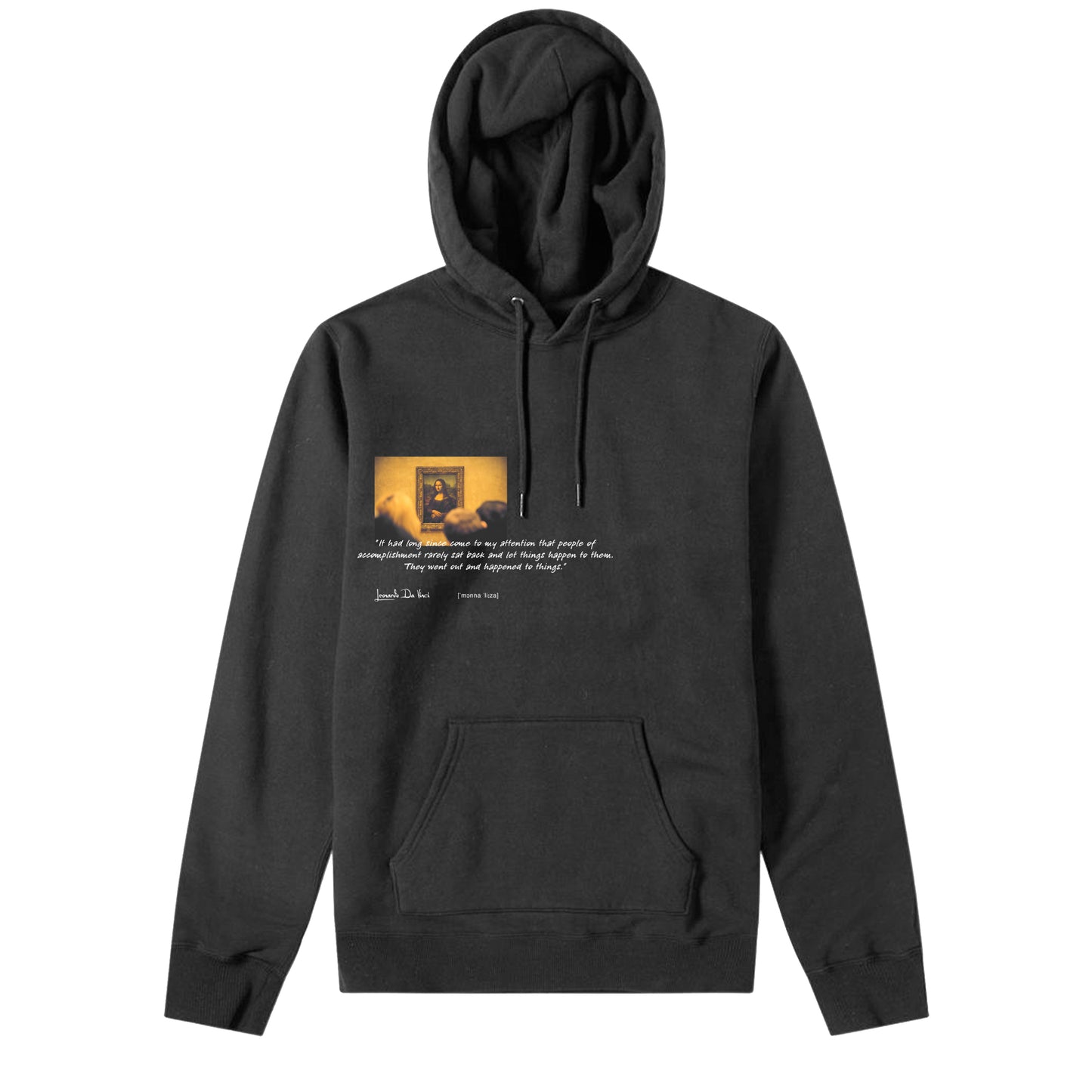 Da Vinci's Mona Lisa Photograph Hoodie