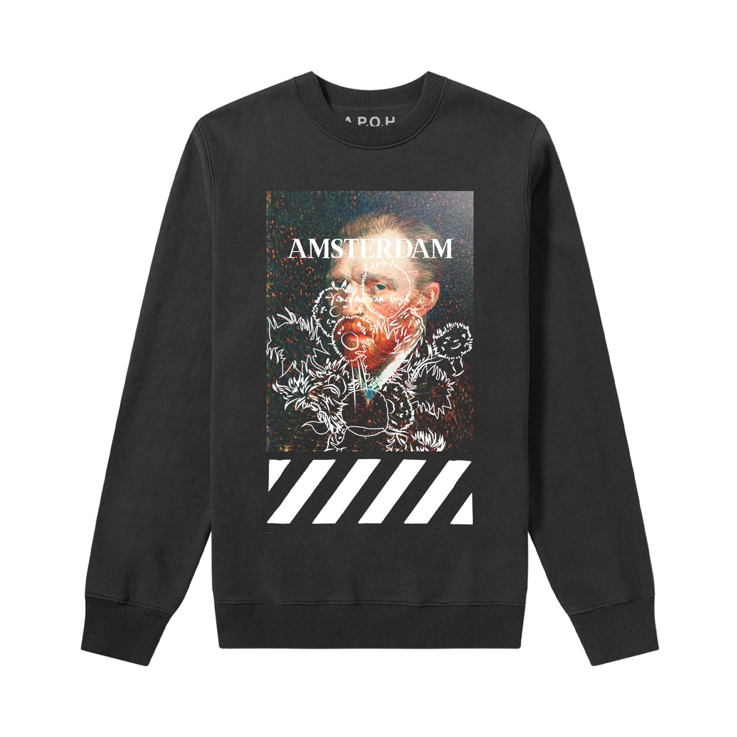 Van Gogh Portrait Amsterdam Sweatshirt