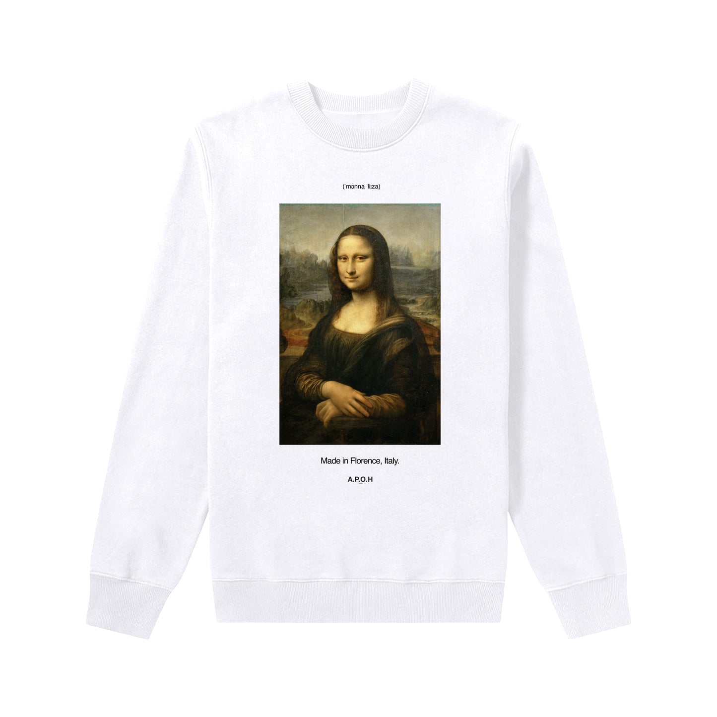 Da Vinci's Mona Lisa Sweatshirt