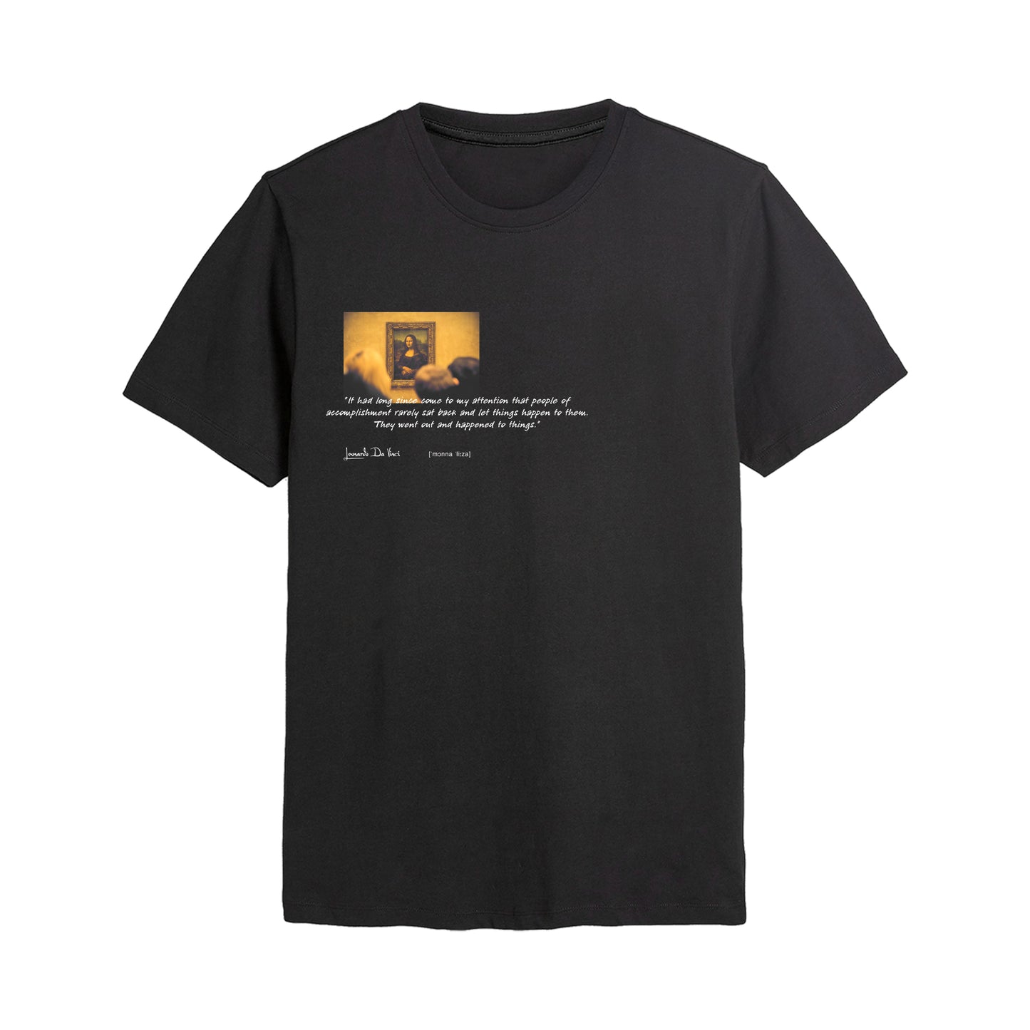 Da Vinci's Mona Lisa Photograph T-shirt
