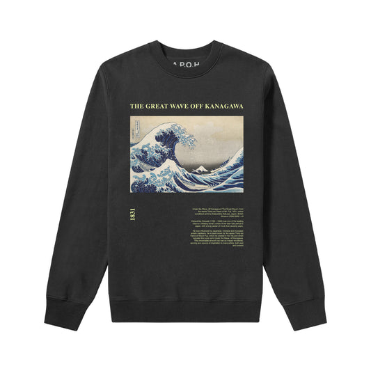 Hokusai's The Great Wave off Kanagawa Sweatshirt