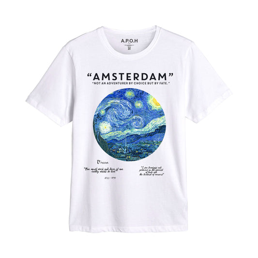 Van Gogh Starry Nights Amsterdam T-shirt